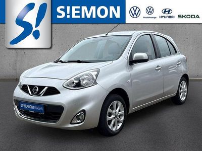 Gebraucht Nissan Micra Acenta 80 PS (58 kW) 2017 M) (silber Kleinwagen