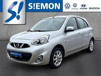 M) (silber Gebraucht 2017 Nissan Micra Acenta Kleinwagen | 7.430 € (Fairer Preis)
