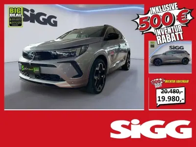 Gebraucht Opel Grandland X Elegance 131 PS (96 kW) 2023 Kontrast grau SUV