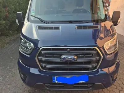 Gebraucht Ford Transit Limited 185 PS (136 kW) 2021 Blau Van