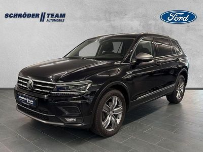 Gebraucht VW Tiguan Allspace Highline 150 PS (110 kW) 2017 Schwarz SUV