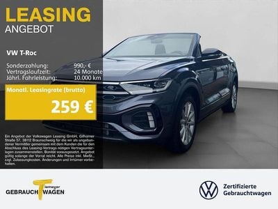 Second-hand VW T-Roc Cabriolet R-line 150 CP (110 kW) 2025 Gri Cabrio