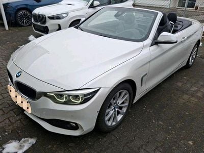Gebraucht BMW 420 Advantage 184 PS (135 kW) 2018 Mineralweiss Cabrio