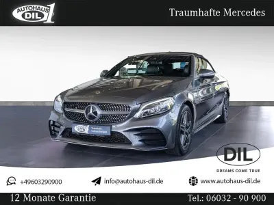 Gebraucht Mercedes C200 AMG 184 PS (135 kW) 2019 Grau Cabrio