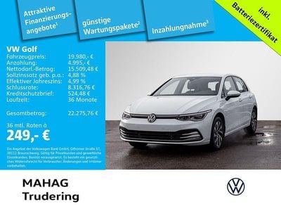 Gebraucht VW Golf VII Style 204 PS (150 kW) 2020 Weiß Limousine