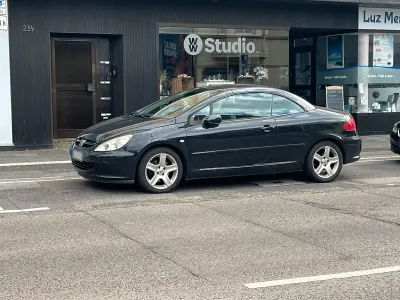Gebraucht Peugeot 307 CC 177 PS (130 kW) 2004 Schwarz Cabrio