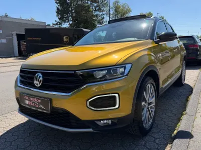 Używany VW T-Roc Style 150 KM (110 kW) 2018 Żółty SUV