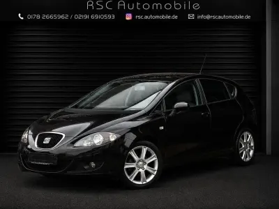 Gebraucht Seat Leon Comfort 105 PS (77 kW) 2008 Schwarz Kleinwagen