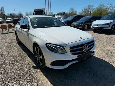 Brugt Mercedes E220 Night 194 HK (142 kW) 2016 Hvid Sedan