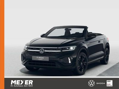Neu VW T-Roc Cabriolet R-line 150 PS (110 kW) 2026 Schwarz Cabrio
