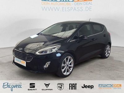 Gebraucht Ford Fiesta Titanium 125 PS (91 kW) 2018 Schwarz Kleinwagen
