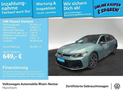Gebraucht VW Passat R-line 150 PS (110 kW) 2025 Maripositgrün metallic Kombi