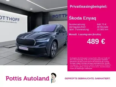 Gebraucht Skoda Enyaq iV Loft 150 kW (204 PS) 2023 Schwarzmagic perleffekt SUV