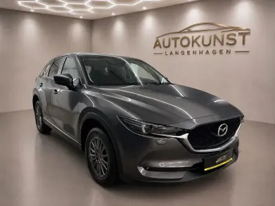 Gebraucht Mazda CX-5 Exclusive-Line 150 PS (110 kW) 2017 Grau SUV