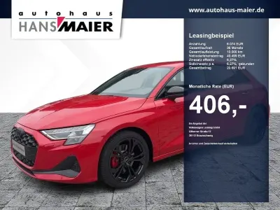 Używany Audi A3 Advanced 150 KM (110 kW) 2025 Czerwony Sedan/Limuzyna