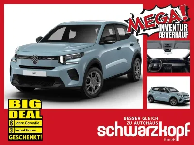 Neu Citroën e-C3 83 kW (113 PS) 2026 Montecarloblau Kleinwagen