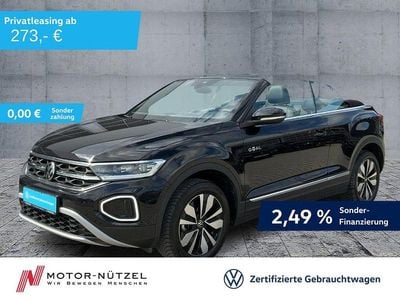 Usata VW T-Roc Cabriolet Goal 116 CV (85 kW) 2025 Nero Cabrio