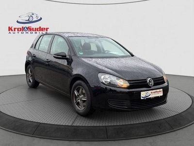 Gebraucht VW Golf VI Trendline 80 PS (58 kW) 2010 Schwarz Kleinwagen