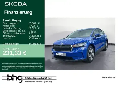 Gebraucht Skoda Enyaq iV 132 kW (180 PS) 2024 Blau SUV