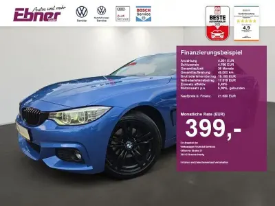 Gebraucht BMW 420 M Sport 184 PS (135 kW) 2015 Blau Coupé