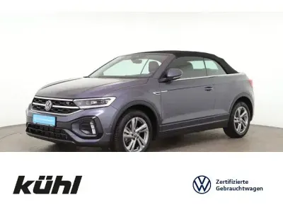 Gebraucht VW T-Roc Cabriolet R-line 150 PS (110 kW) 2025 Rauchgrau metallic Cabrio