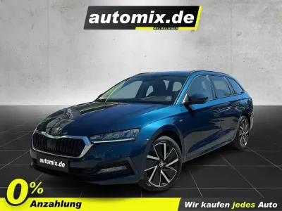 Gebraucht Skoda Octavia Clever 150 PS (110 kW) 2022 Lava blau Kombi
