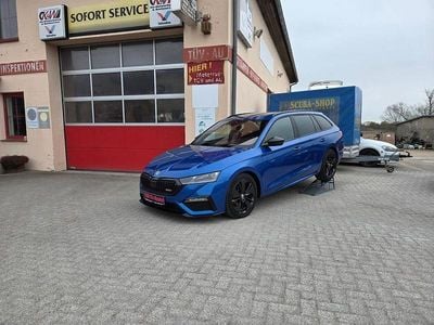 Gebraucht Skoda Octavia RS 200 PS (147 kW) 2022 Blau Kombi