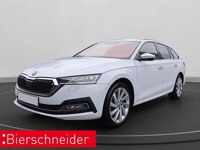 Gebraucht Skoda Octavia Style 116 PS (85 kW) 2023 Weiss Kombi