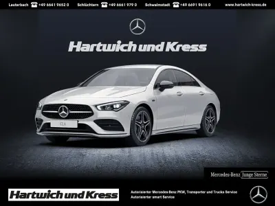 Gebraucht Mercedes CLA250e AMG line 218 PS (160 kW) 2020 Digitalweiss  lack Coupé