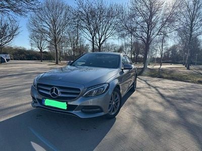 Brugt Mercedes C200 194 HK (142 kW) 2014 Sølv Sedan