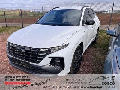 Gebraucht Hyundai Tucson N Line 150 PS (110 kW) 2023 Atlas white / sol SUV