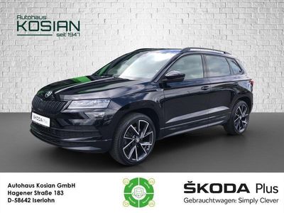 gebraucht Skoda Karoq SPORTLINE DSG 4x4 NAVI+STANDHZG+ACC+KAMERA