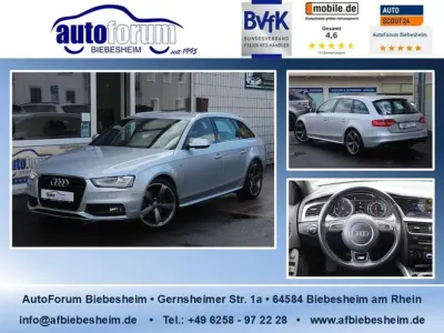 Gebraucht Audi A4 S-line plus 204 PS (150 kW) 2013 Eissilber (metallic) Kombi