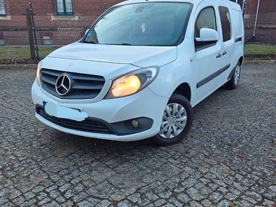 Gebraucht Mercedes Citan 111 109 PS (80 kW) 2015 Weiß Van / Kleinbus