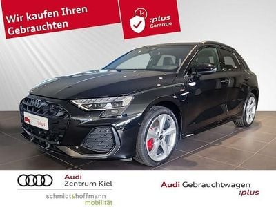 Mythosschwarz metallic Gebraucht 2025 Audi A3 Sportback e-tron S-Line Kleinwagen | 39.980 €