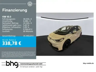 Brugt VW ID.3 Pro 150 kW (204 HK) 2023 Sort Hatchback
