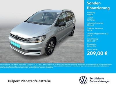 Gebraucht VW Touran Goal 122 PS (89 kW) 2025 Silber Van / Kleinbus