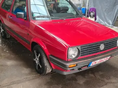 Gebraucht VW Golf II 75 PS (55 kW) 1991 Rot Kleinwagen