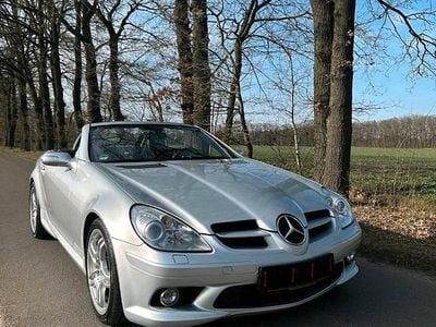 Gebraucht Mercedes SLK350 AMG 272 PS (200 kW) 2005 Silber Cabrio