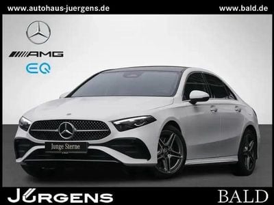Weiss polarweiß Gebraucht 2024 Mercedes A220 AMG Limousine | 34.780 € (Guter Preis)