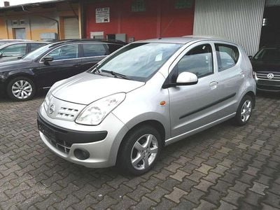 Second-hand Nissan Pixo Acenta 68 CP (50 kW) 2011 Argintiu Hatchback