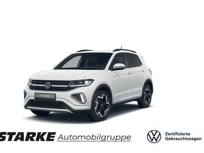 Gebraucht VW T-Cross R-line 116 PS (85 kW) 2022 Grau (reflexsilber metallic) SUV