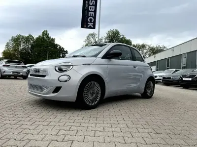 Neu Fiat 500C Icon 65 PS (47 kW) 2026 Blau Cabrio