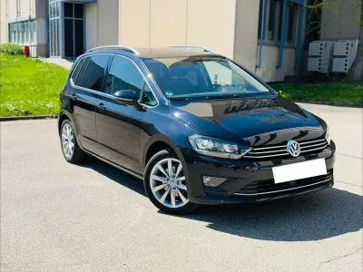 Gebraucht VW Golf Sportsvan Highline 150 PS (110 kW) 2016 Schwarz Van / Kleinbus