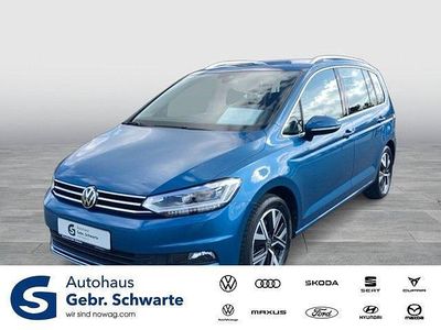 Gebraucht VW Touran Highline 150 PS (110 kW) 2022 Blau Van / Kleinbus
