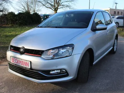 Gebraucht VW Polo Comfortline 90 PS (66 kW) 2017 Reflexsilber metallic Kleinwagen