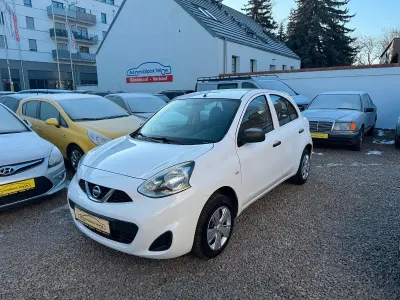 Gebraucht Nissan Micra Visia 80 PS (58 kW) 2015 Weiß Kleinwagen