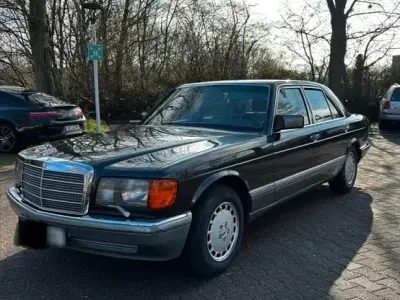 Gebraucht Mercedes 420 204 PS (150 kW) 1986 Schwarz Limousine