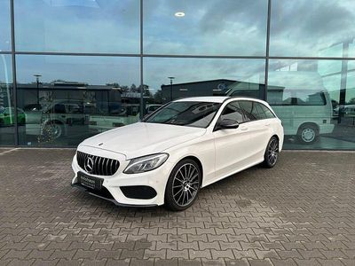 Gebraucht Mercedes C200 AMG line 184 PS (135 kW) 2017 Weiß Kombi