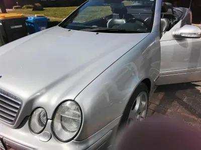 Gebraucht Mercedes CLK320 203 PS (149 kW) 2003 Silber Cabrio